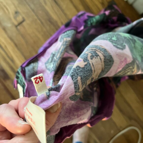 marni skirt or  dress hawaiian floral holiday sm-medium (42) - Picture 2 of 7